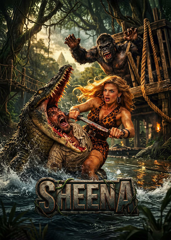 Sheena Jungle Adventure Movie Poster