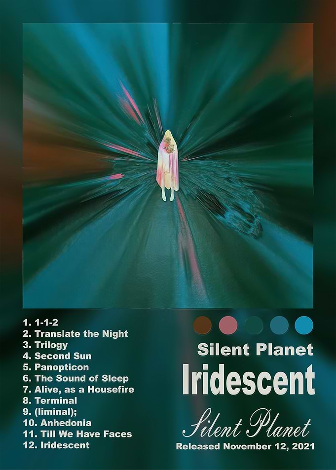 Silent Planet Iridescent Album Poster