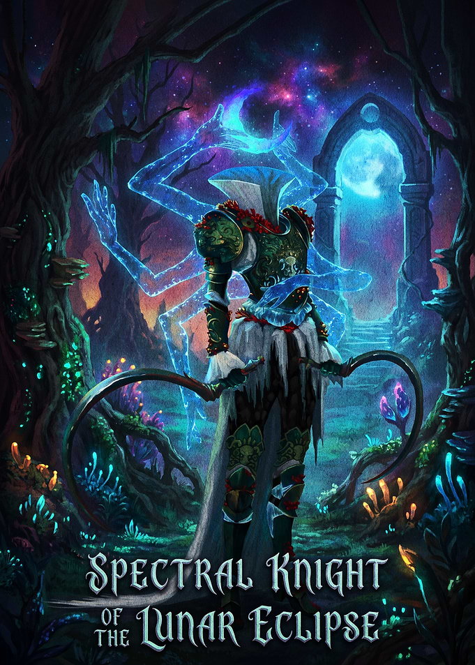 Spectral Knight of the Lunar Eclipse