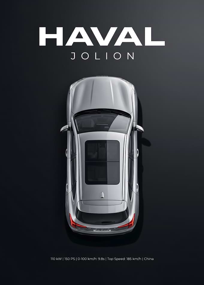 Haval Jolion Top View Advertisement