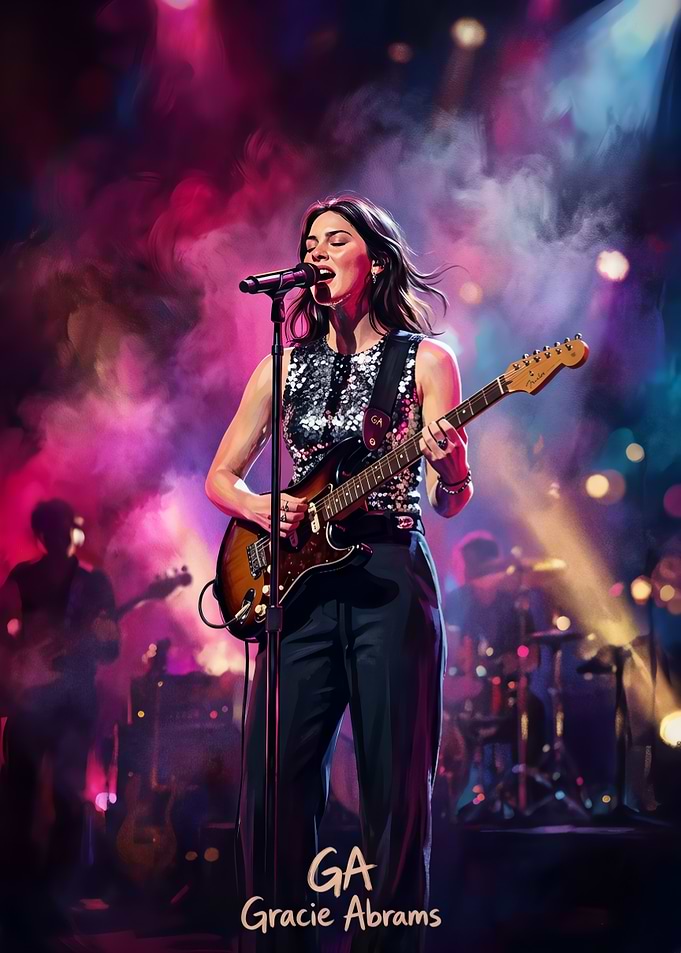 Gracie Abrams Performing Live on Stage