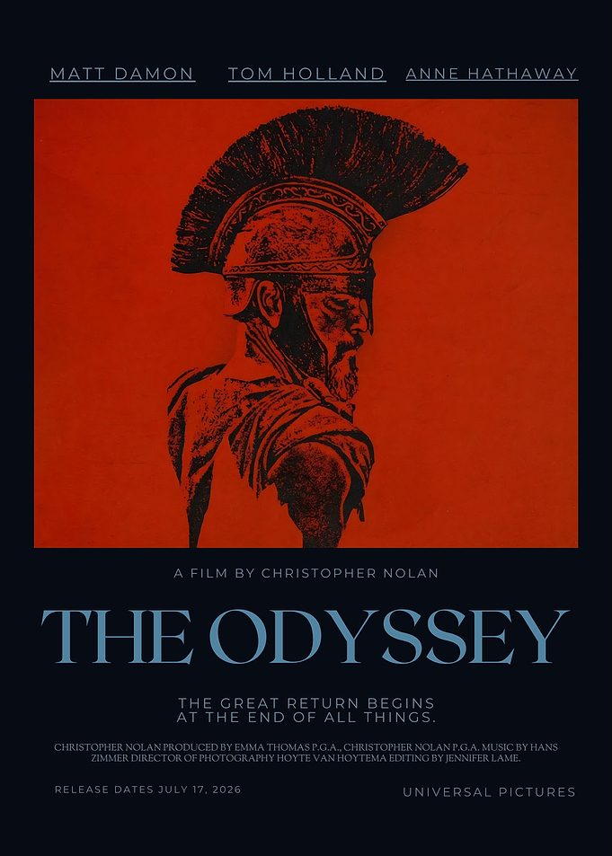 The Odyssey Christopher Nolan Movie Poster