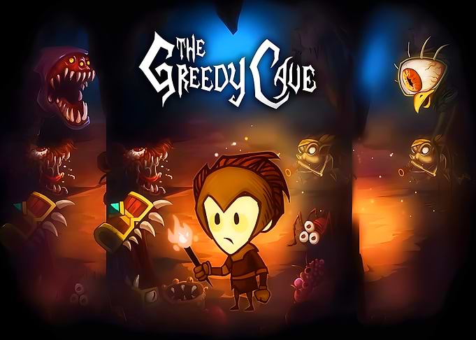 The Greedy Cave Game Poster