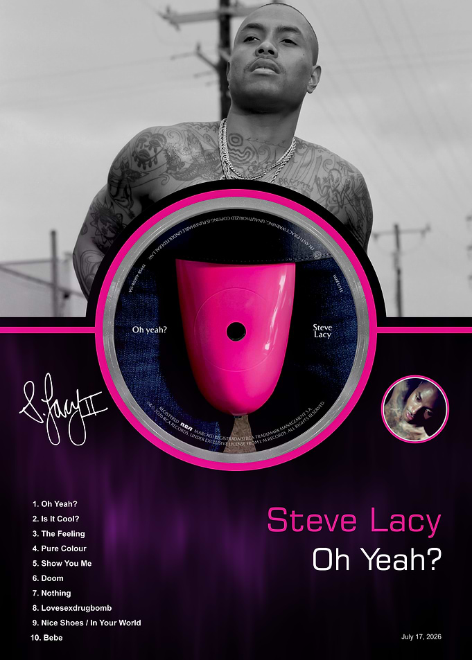 Steve Lacy Oh Yeah Album Cover