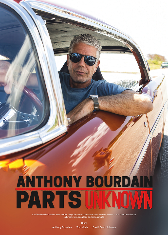 Anthony Bourdain Parts Unknown Poster