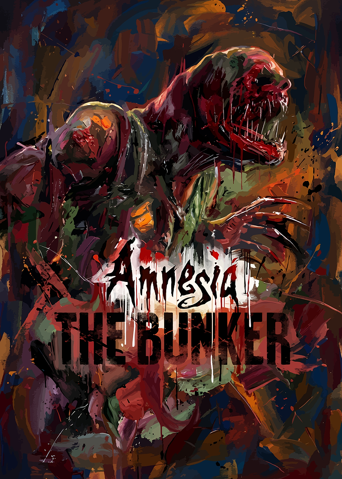 Amnesia The Bunker Horror Game Poster