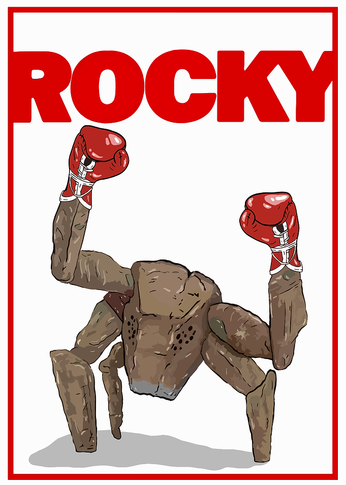 Rocky the Boxing Rock Creature