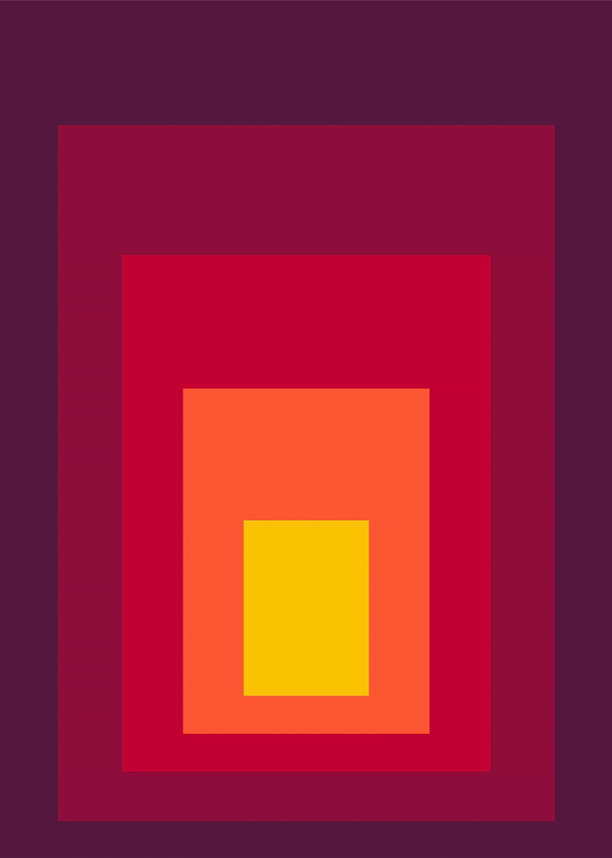 Nested Rectangles Abstract Art
