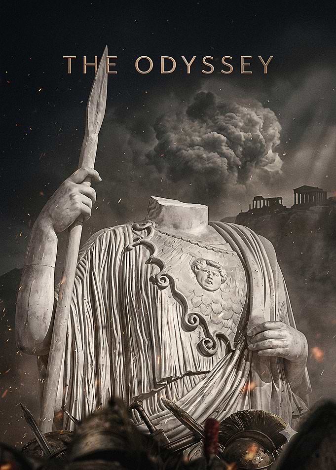 The Odyssey Ancient Greek Statue Poster