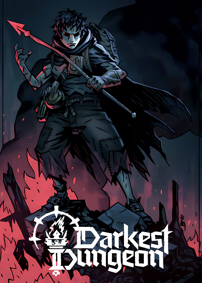 Darkest Dungeon Game Character Illustration