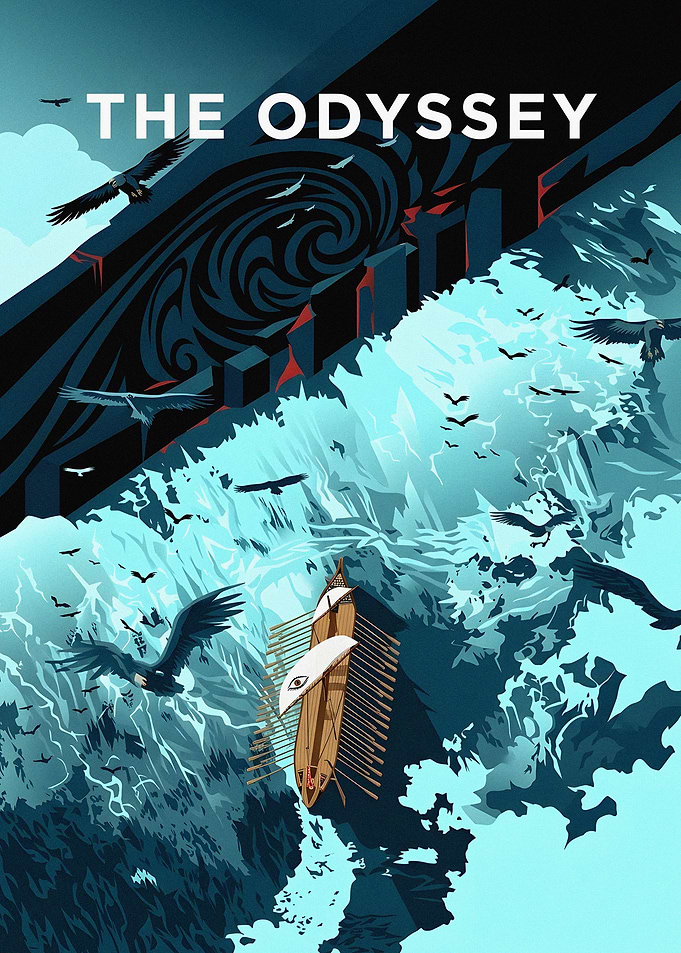 The Odyssey Minimalist Poster