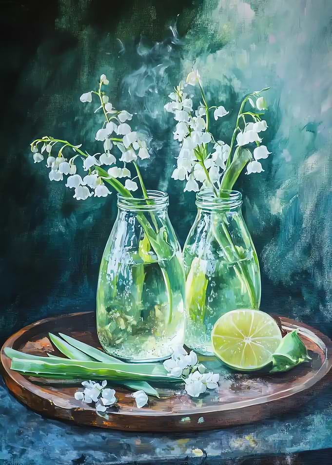 Lily of the Valley Still Life
