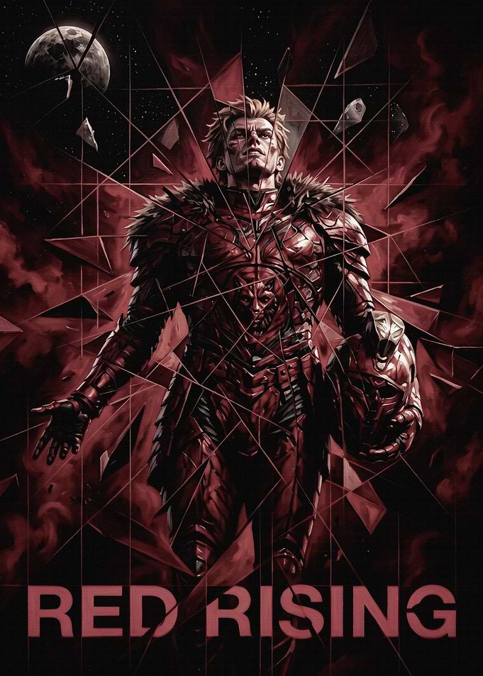 Red Rising Darrow O'Lykos Poster
