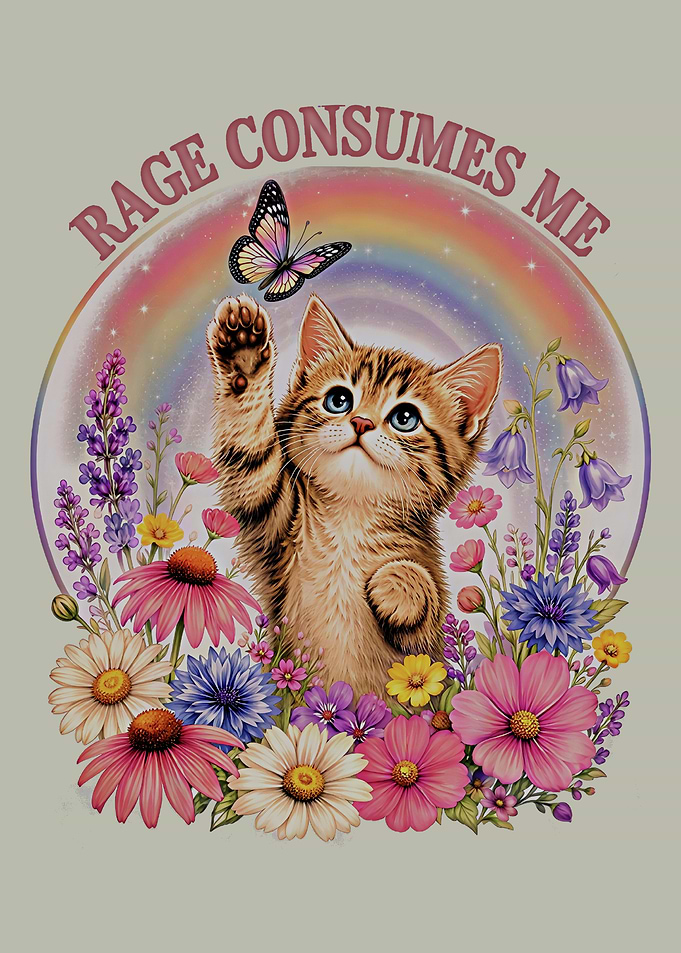Cute Kitten Rage Consumes Me