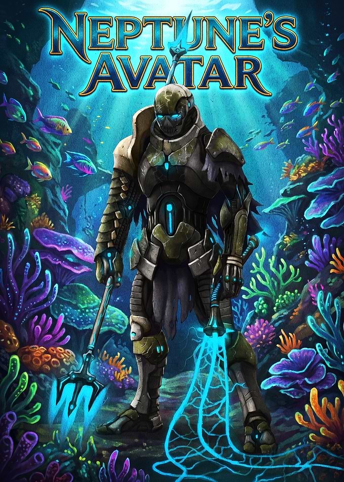 Neptune's Avatar Underwater Warrior Poster