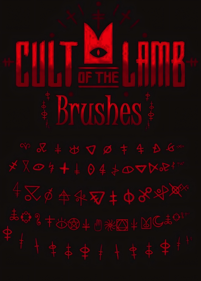 Cult of the Lamb Brush Set