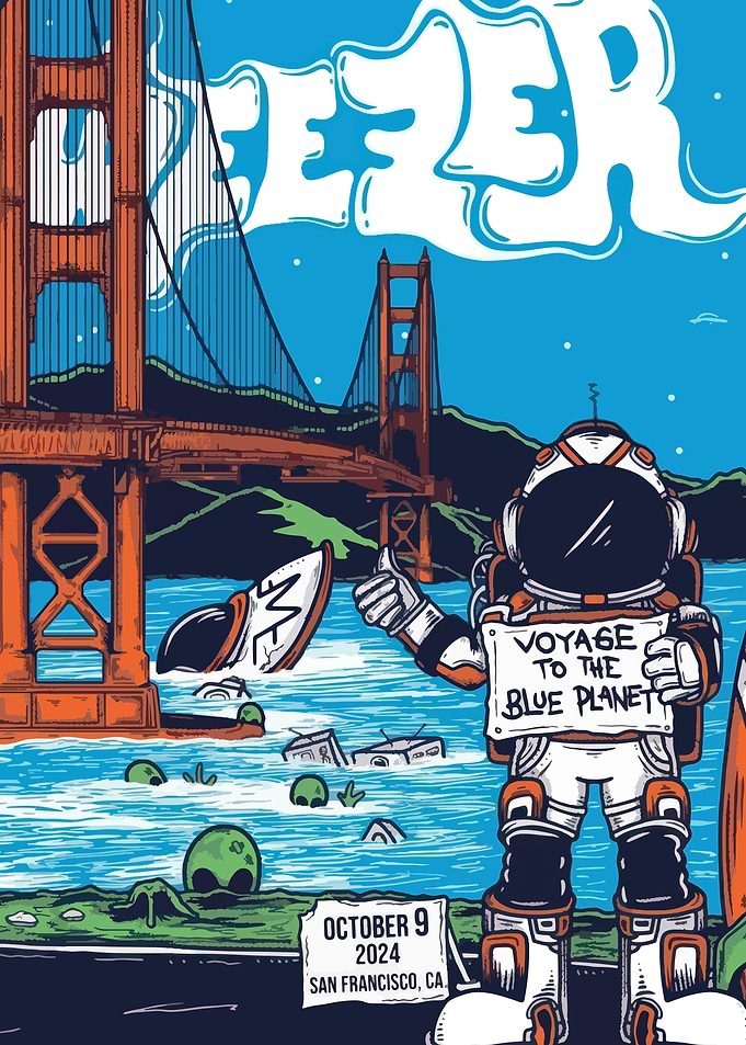 Weezer Voyage to the Blue Planet Poster