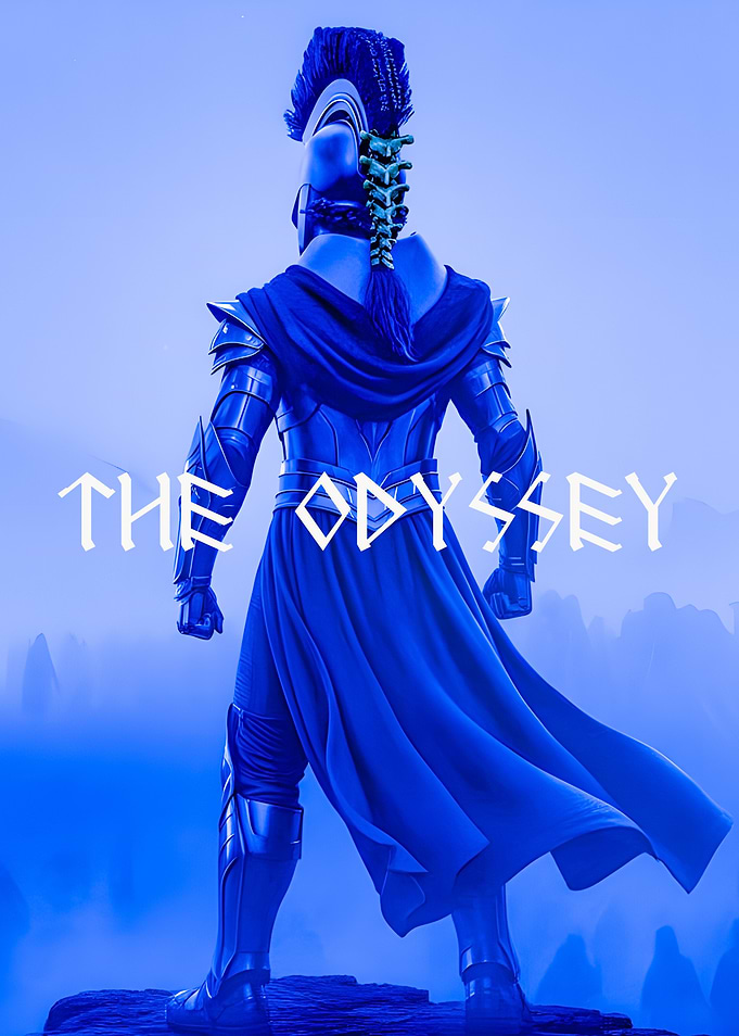 The Odyssey Spartan Warrior Poster