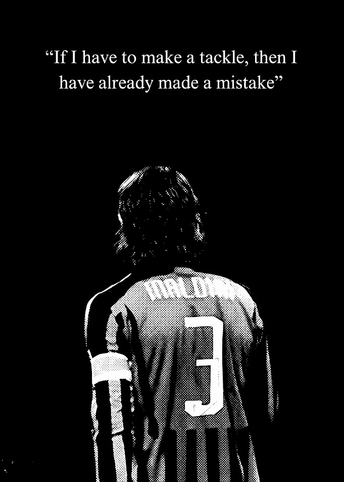 Paolo Maldini Inspirational Football Quote