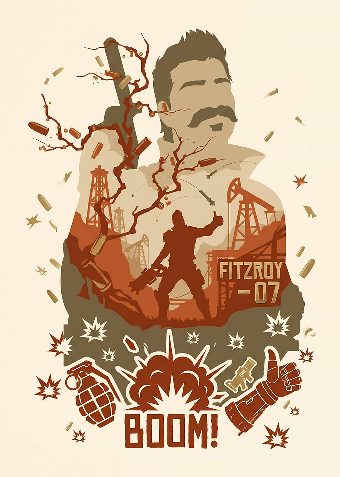 Apex Legends Fuse Character Poster