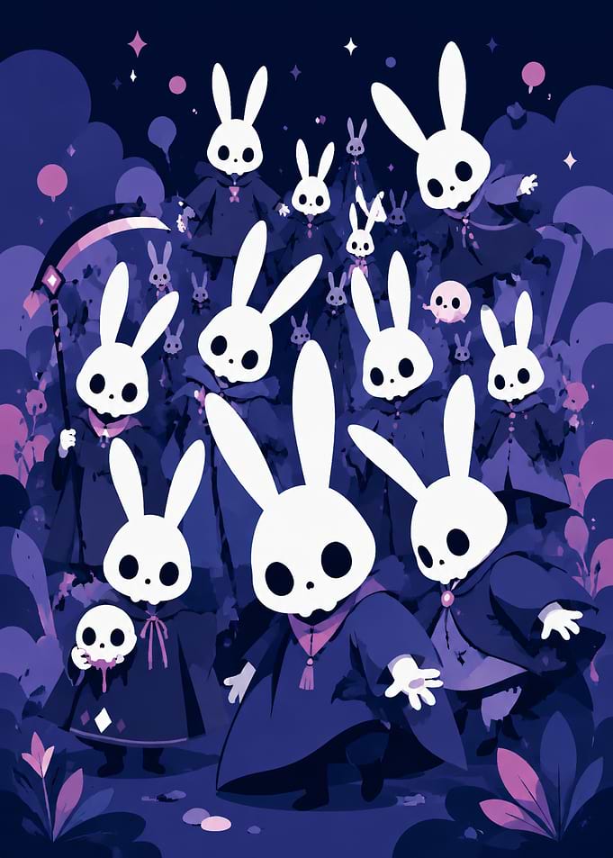 Army of Cute Rabbit Reapers