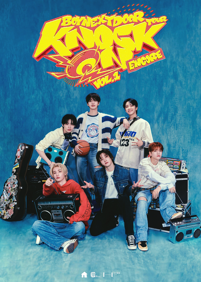 BOYNEXTDOOR Tour Knock On Poster
