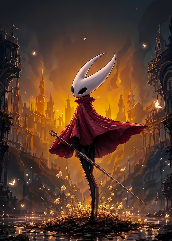 Hornet from Hollow Knight : Silksong Fan Art