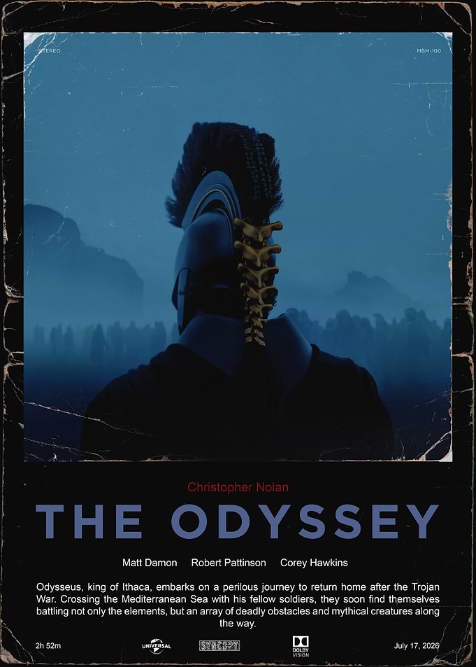 The Odyssey Movie Poster Concept