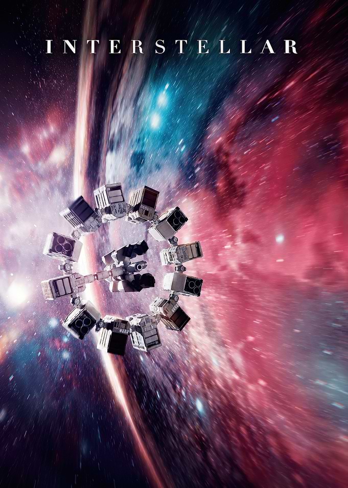 Interstellar Endurance Spacecraft Movie Poster