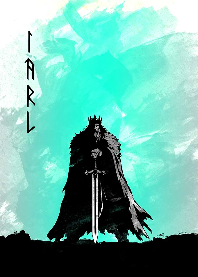 Iarl Viking King with Sword
