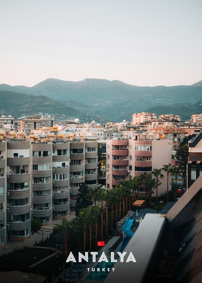 Antalya Turkey Cityscape View