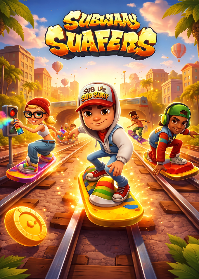 Subway Surfers Inspired Urban Adventure