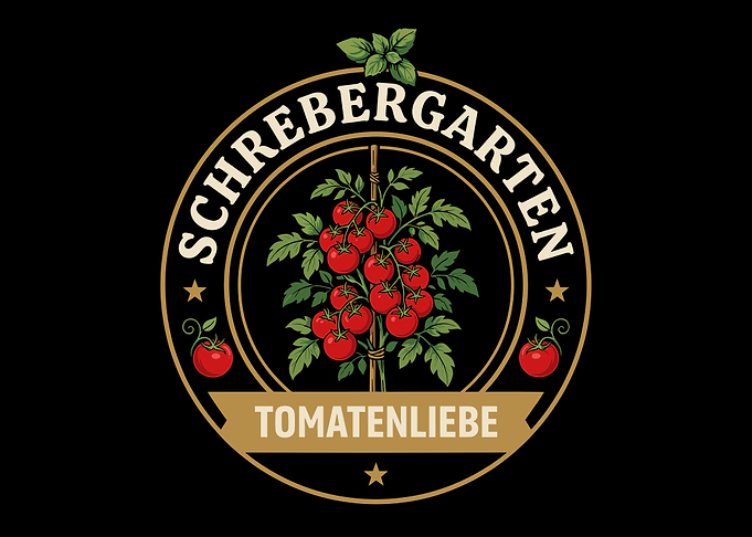 Schrebergarten Tomatenliebe Garden Emblem