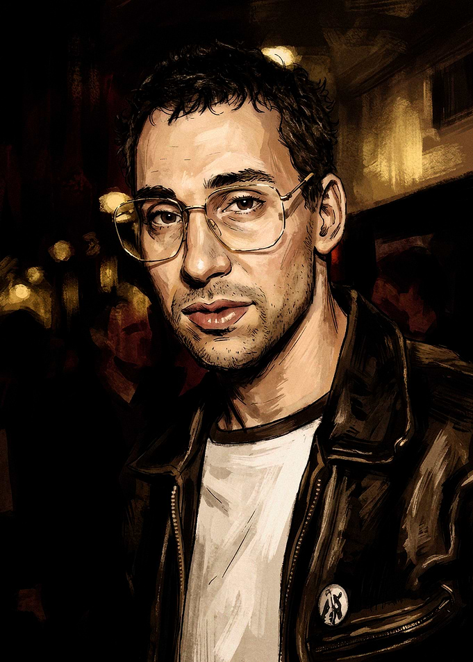 Portrait of a Man in Glasses