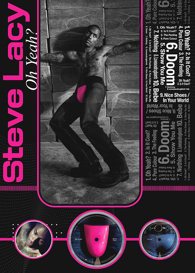 Steve Lacy Oh Yeah Album Art