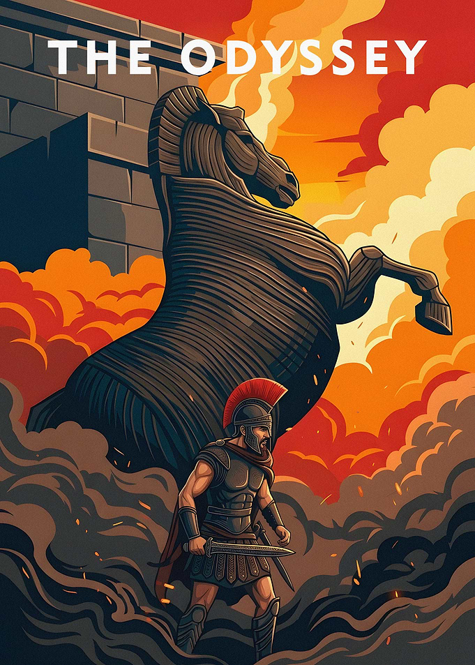 The Odyssey Trojan Horse Poster