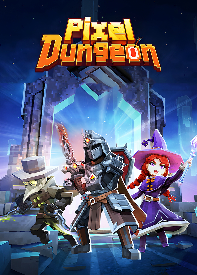 Pixel Dungeon Game Promotional Art