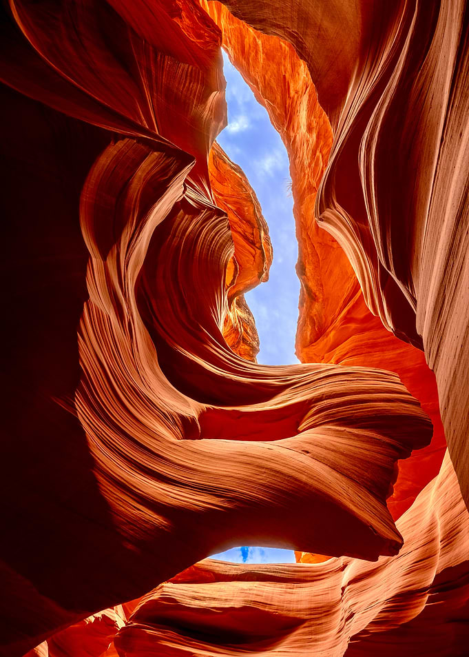 Antelope Canyon Sandstone Formations