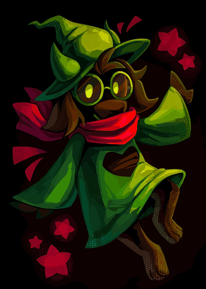 Ralsei from Deltarune GameArt