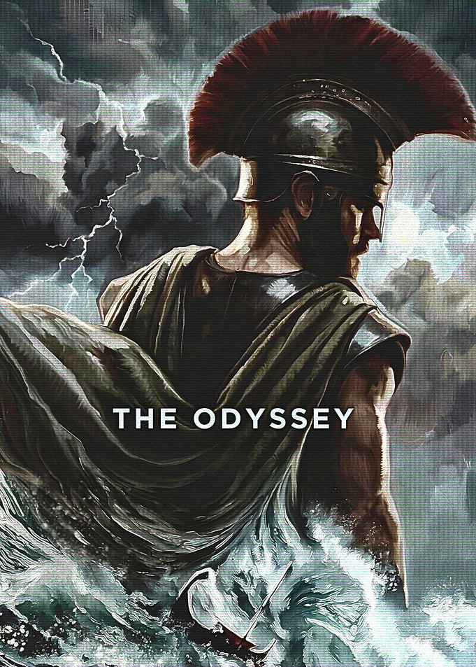The Odyssey Greek Warrior Poster