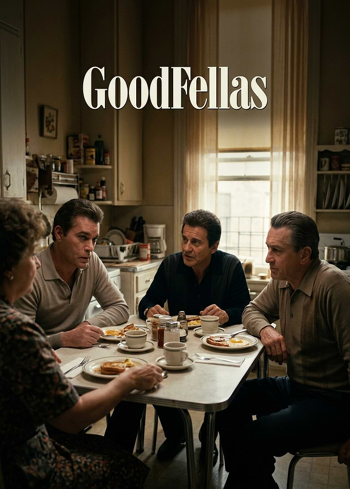 Goodfellas Movie Poster Kitchen Scene