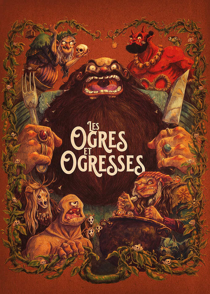 Les Ogres et Ogresses Fantasy Illustration