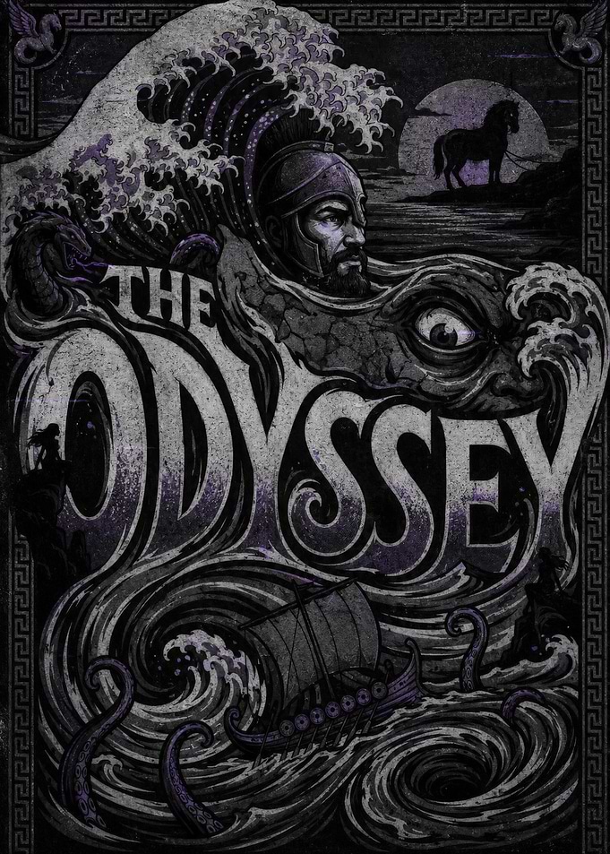 The Odyssey Greek Mythology Poster