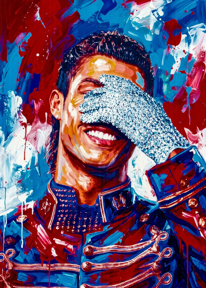 Cristiano Ronaldo Style Portrait