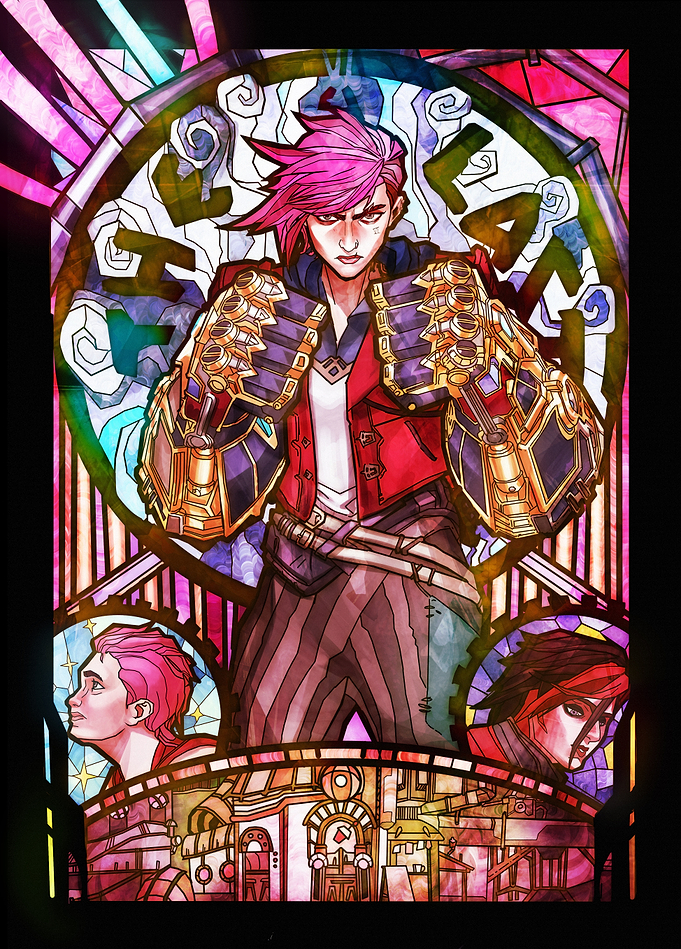 Arcane - Vi: Stained Glass Enforcer