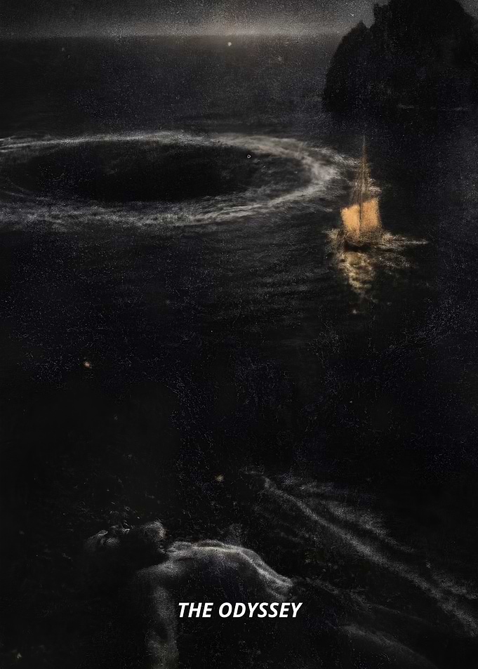 The Odyssey Mythological Sea Scene
