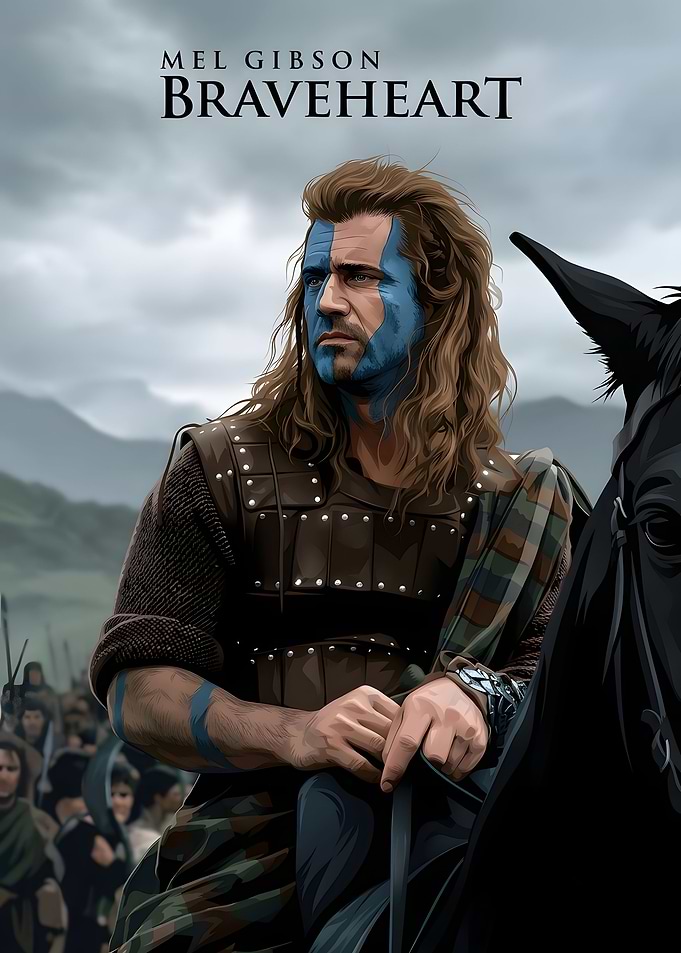 Braveheart Movie Poster Art