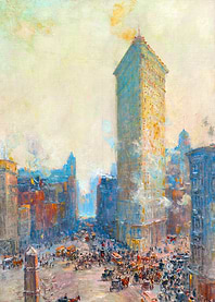 Flatiron Building by Colin Campbell Cooper