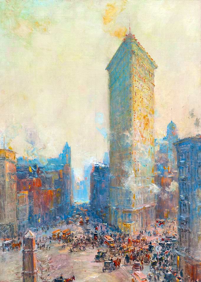 Flatiron Building by Colin Campbell Cooper