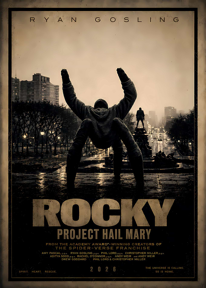 Rocky Project Hail Mary Movie Poster